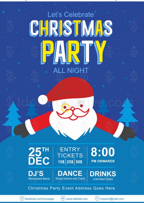 Christmas party invites-16