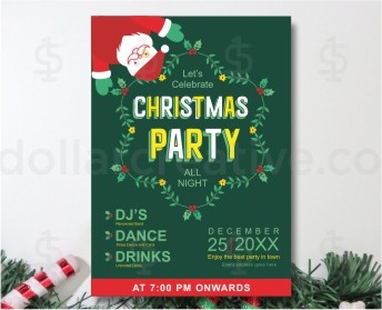 Christmas party invites-2