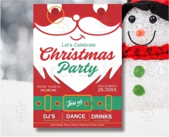 Christmas party invites-5